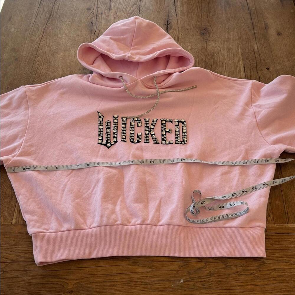Wicked Pink Bling hoodie size medium - Picture 5 of 5